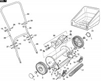 Qualcast F 016 L80 721 PANTHER 300 Lawnmower PANTHER300 Spare Parts